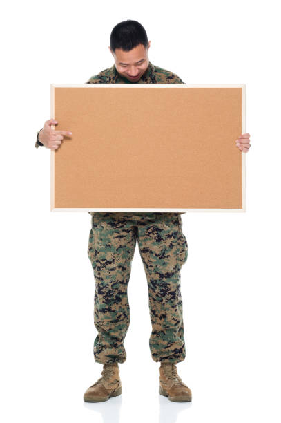Military Student Education. Army Soldier Veteran In College