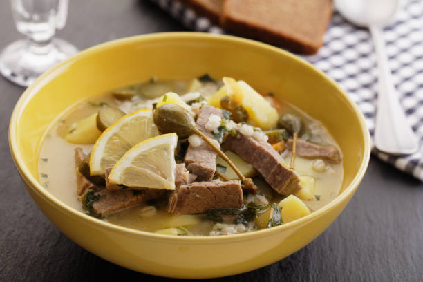 istock Rassolnik soup closeup 951335050