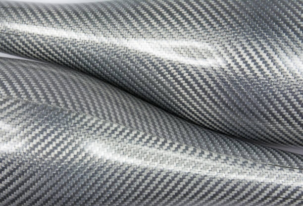 istock Carbon fiber composite raw material background 951341088