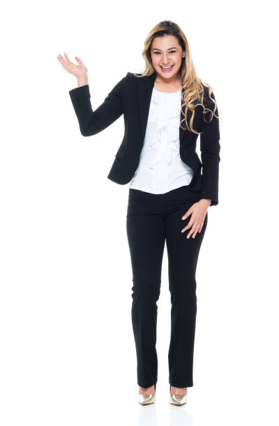 istock Business woman waving 951350196