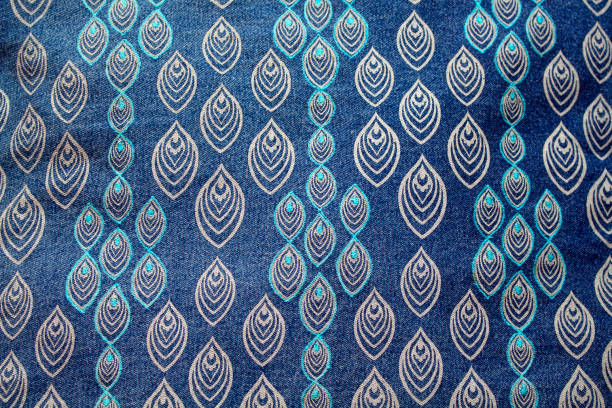 istock Close up view of fabric background. 951356404