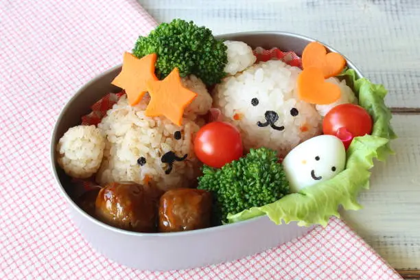 Cute bear's lunch box