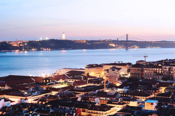 istock View of Lisbon at sunset. 951378790