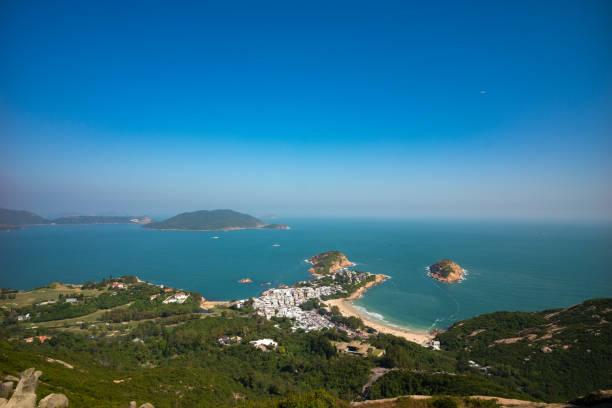 istock Dragon's Back Hiking trail, Hong Kong Asia 951385748