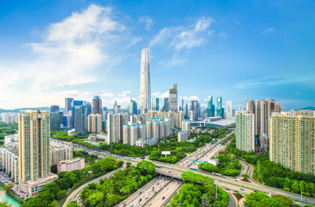 istock Shenzhen skyline.Shenzhen,China 951388566