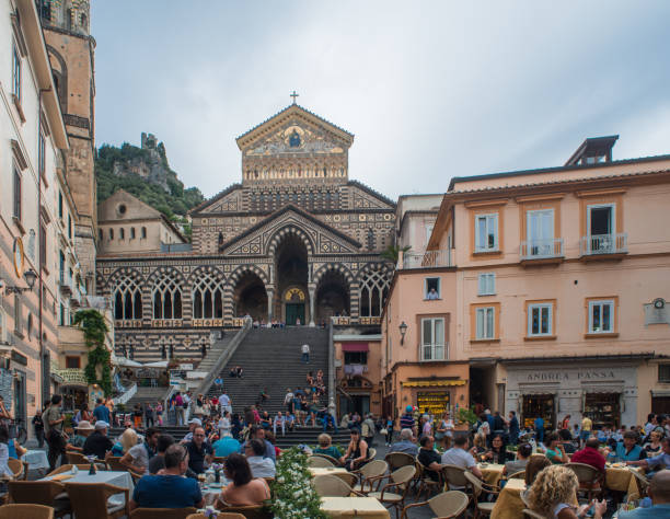 From The Amalfi Cathedral A 9th Century Roman Catholic Church