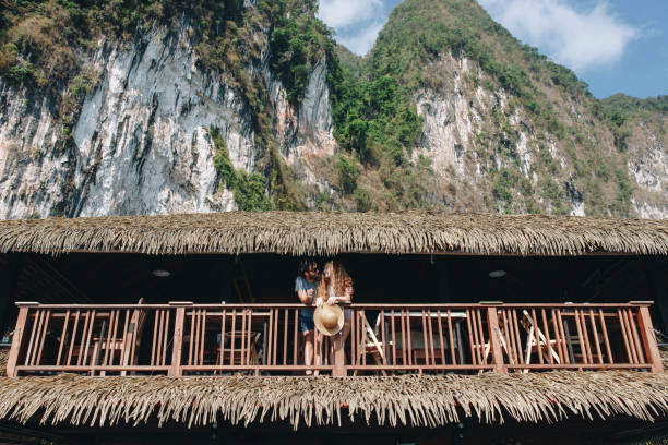 istock Couple on a honeymoon trip 951404860