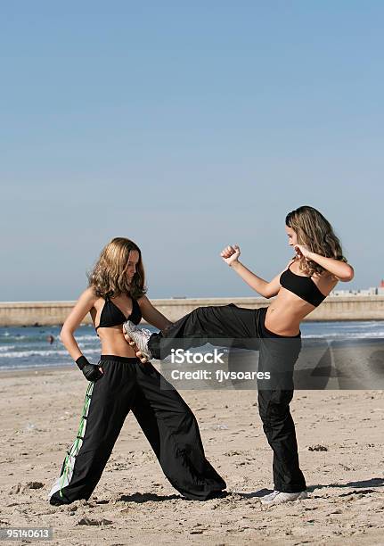 Twins Training Stock Photo - Download Image Now - Active Lifestyle, Activity, Adult