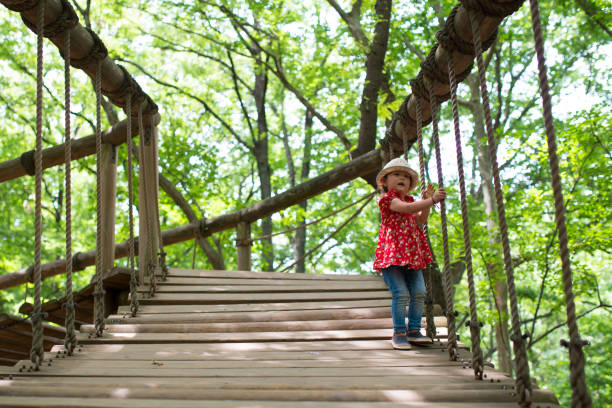 istock Little girl playing with athletics 951409656