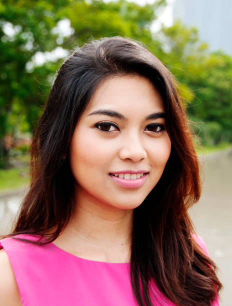 Señora joven tailandés - foto de stock