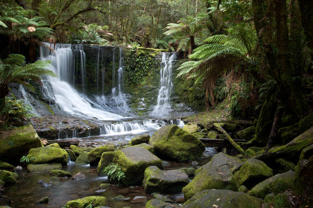 istock Horse Shoe Waterfall Tasmania 951428130