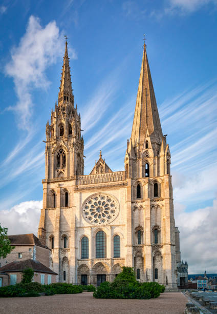 Chartres Cathedral stock photo