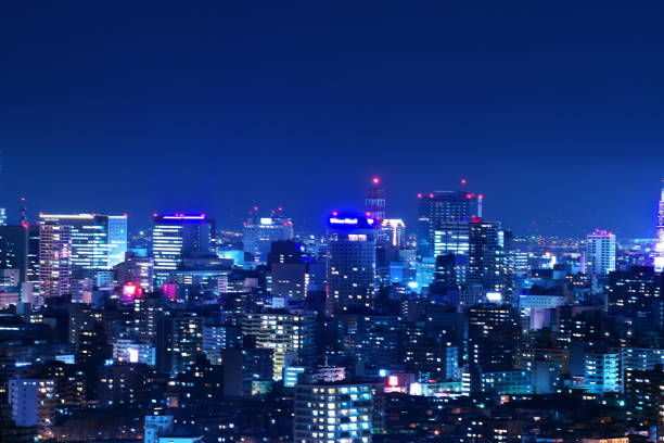 istock Superb view of the New Japan three major night view 951451248