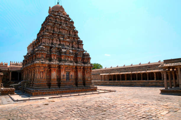 istock Airavatesvara Temple complex, Darasuram, Tamil Nadu, India. View from North West. 951451672