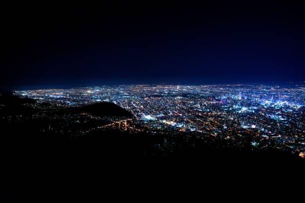 istock Superb view of the New Japan three major night view 951451984