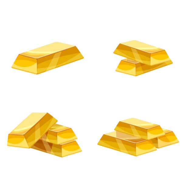 Set Of Gold Bars Icon Cartoon Style Illustration Vector Icon For Web Games Applications Stock Illustration - Download Image Now - iStock Set Of Gold Bars Icon Cartoon Style Illustration Vector Icon For Web Games Applications Stock Illustration - Download Image Now - iStock