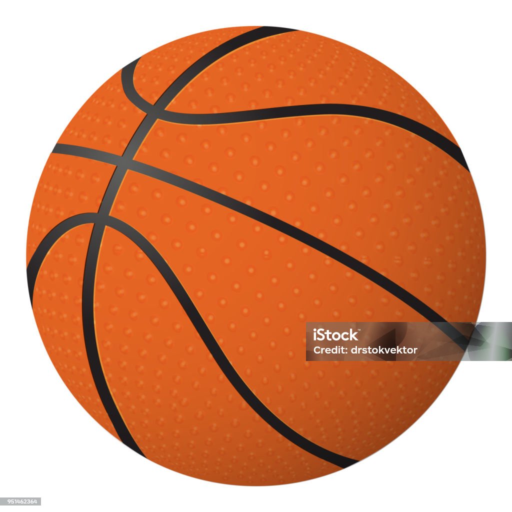 Basketball Basketball Basketball Basketball ball isolated object on white background. Basketball - Ball stock vector