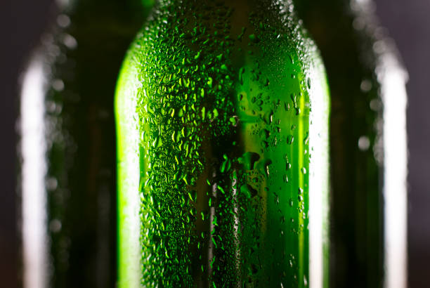 istock beer in a bottle, beer, bottle, bar, drops, alcohol, party, coold 951466614