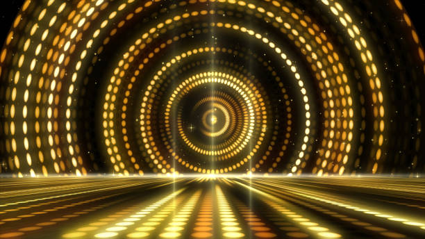 istock Golden Stage Lightings Award Background 951485650