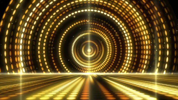 istock Golden Stage Lightings Award Background 951485660