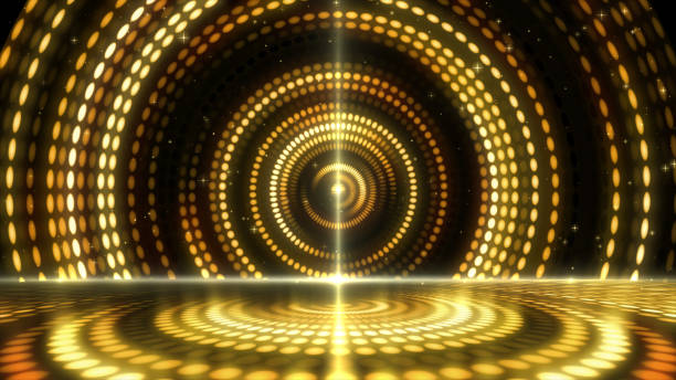 istock Golden Stage Lightings Award Background 951485682