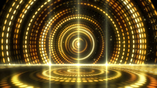 istock Golden Stage Lightings Award Background 951485702
