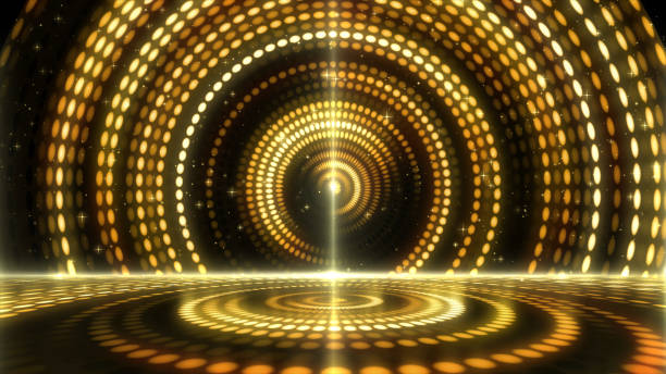 istock Golden Stage Lightings Award Background 951485716