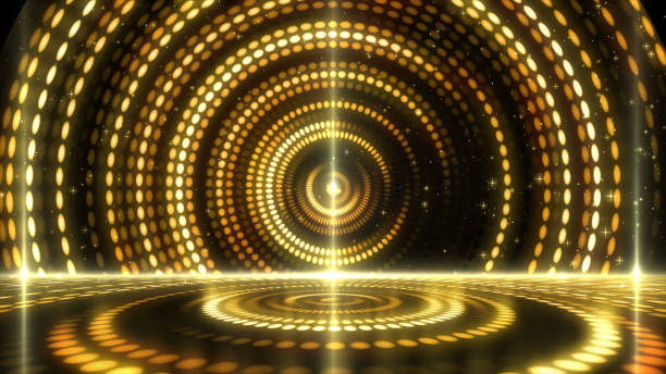 istock Golden Stage Lightings Award Background 951485724