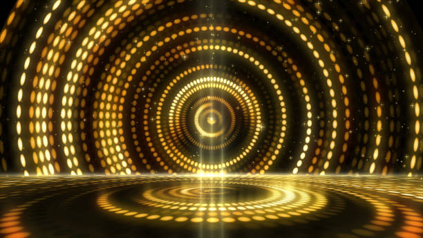 istock Golden Stage Lightings Award Background 951485732