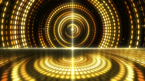istock Golden Stage Lightings Award Background 951485756