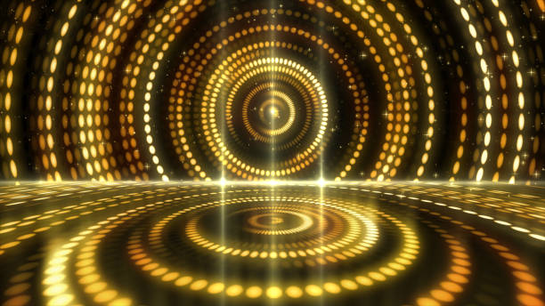 istock Golden Stage Lightings Award Background 951485772