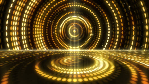 istock Golden Stage Lightings Award Background 951485786