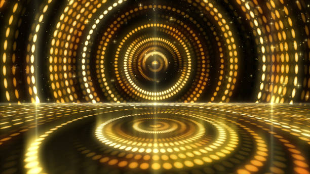 istock Golden Stage Lightings Award Background 951485824