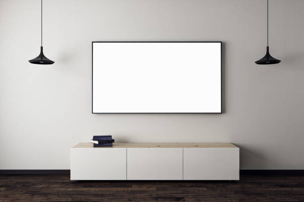 istock New living room with empty TV 951494476
