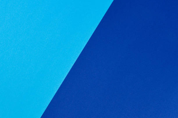 istock Two tone of blue colored paper background 951494824