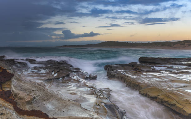 istock Moody and Cloudy Morning Seascape 951499970