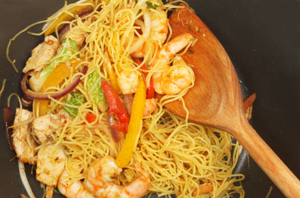 istock Noodle stir fry closeup 951507862