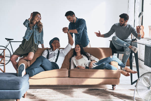 istock Carefree friends. 951510952