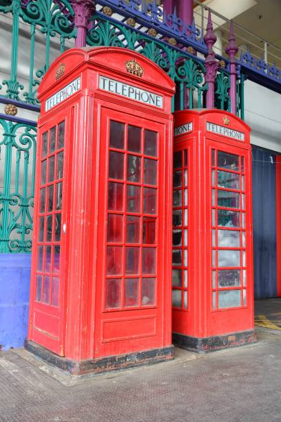 istock London phone booths 951513690