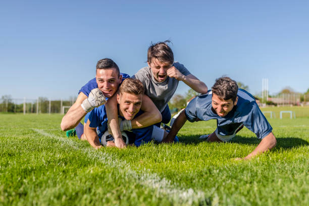 istock Celebrating their league win! 951513988