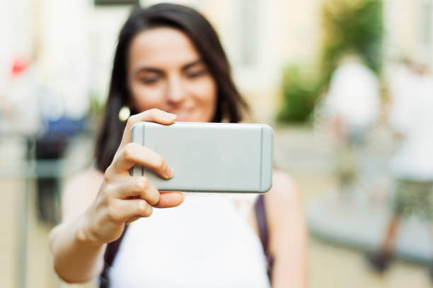 istock Pretty woman using phone 951537060