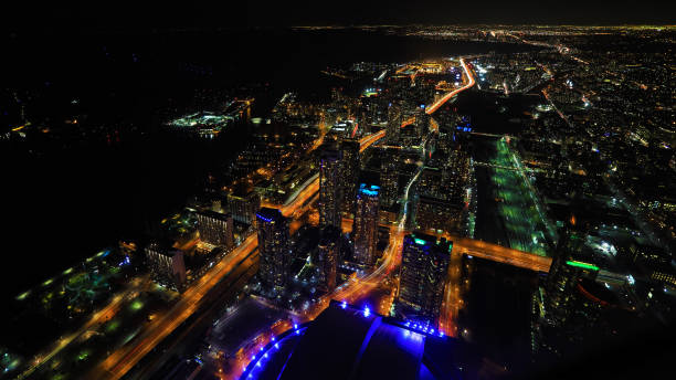 istock Aerial of Toronto, Canada at night 951551146