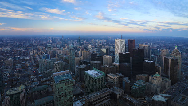 istock Aerial view of downtown Toronto 951551166