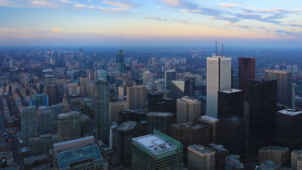 istock Aerial view of downtown in Toronto 951551194