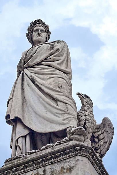 istock Florence Dante Alighieri Statues 95158028