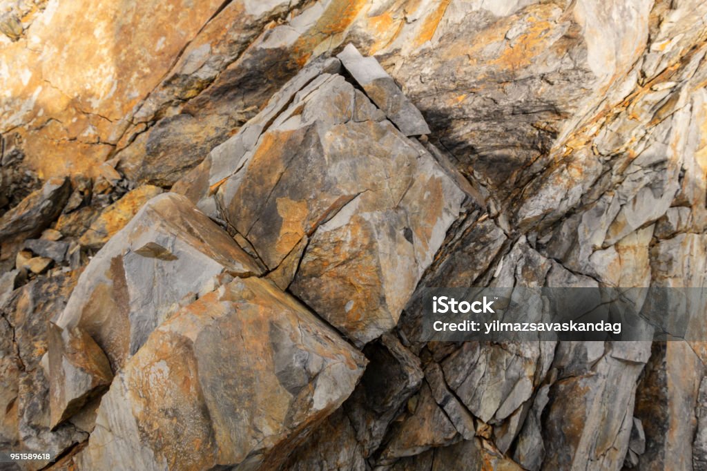 close up rocks in nature Mountain Stock Photo