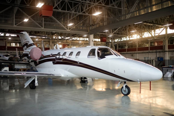 istock Aircraft in the hangar 951616858