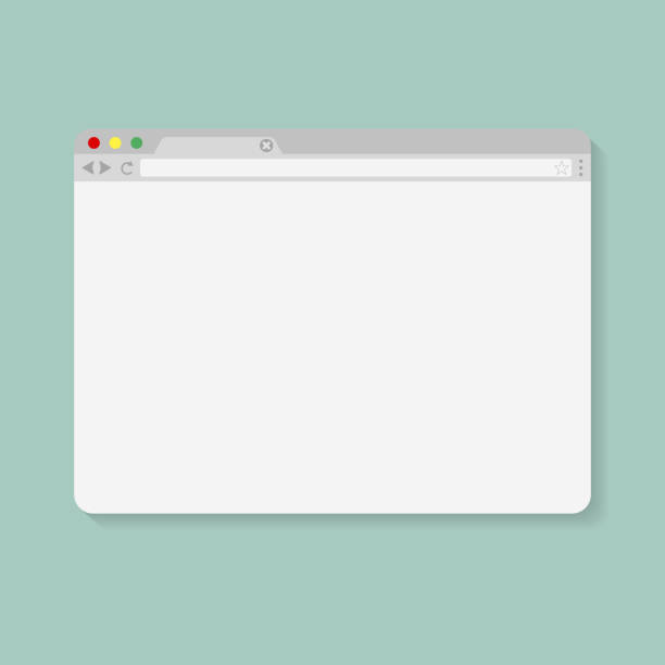 ÐеÑаÑÑ Browser flat style with shadow. vector illustration crash site stock illustrations