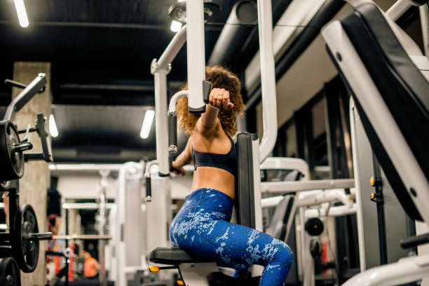 istock Woman in gym 951640958
