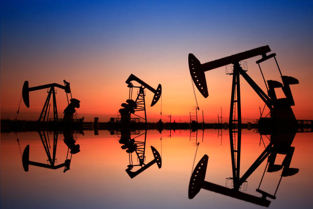 istock The oil pump, industrial equipment 951643468
